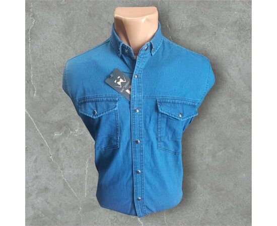 Сорочка чоловіча 6595 blue р.S-2XL "ROLADA" недорого оптом від прямого постачальника Сорочка чоловіча 6595 blue р.S-2XL "ROLADA" недорого оптом від прямого постачальника