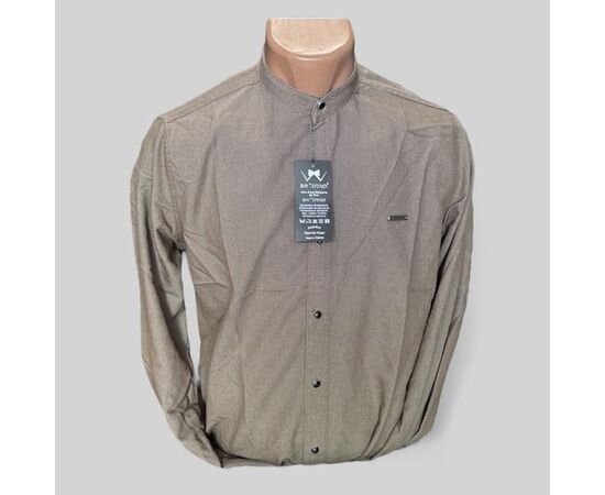 Сорочка чоловіча 6604 beige р.S-2XL "ROLADA" недорого оптом від прямого постачальника Сорочка чоловіча 6604 beige р.S-2XL "ROLADA" недорого оптом від прямого постачальника