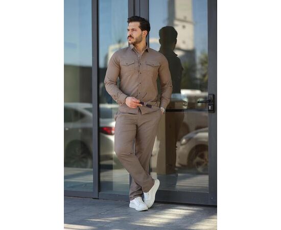 Костюм чоловічий 6610 d.beige р.S-2XL "ROLADA" недорого оптом від прямого постачальника Костюм чоловічий 6610 d.beige р.S-2XL "ROLADA" недорого оптом від прямого постачальника