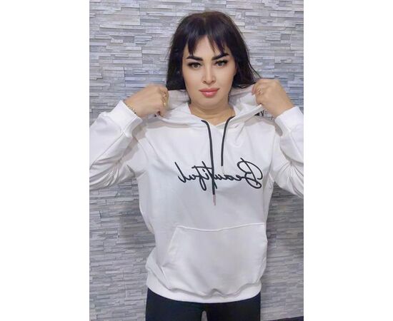 Худі жіноче NW714 white р.52-54 "Newe" недорого оптом від прямого постачальника Худі жіноче NW714 white р.52-54 "Newe" недорого оптом від прямого постачальника