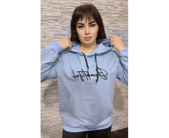 Худі жіноче NW715 l.blue р.52-54 "Newe" недорого оптом від прямого постачальника Худі жіноче NW715 l.blue р.52-54 "Newe" недорого оптом від прямого постачальника