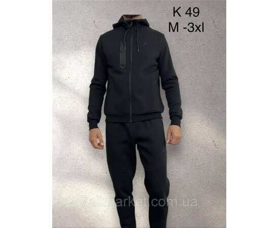 Фотография Спортивный костюм мужской на флисе размеры 48-56 (4цв) "SPORT" недорого от прямого поставщика, изображение 4