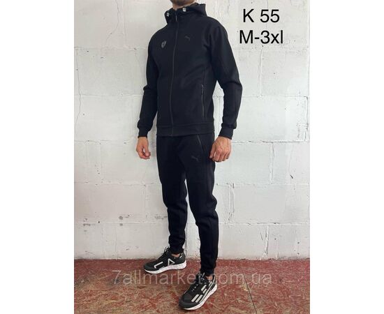 Фотография Спортивный костюм мужской на флисе размеры M-3XL (5цв) "SPORT" недорого от прямого поставщика, изображение 5