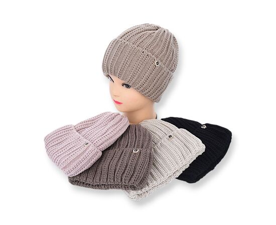 Шапка зимова жіноча QW002-1 на флісі mix р.56-60 "Angelica" недорого оптом від прямого постачальника Шапка зимова жіноча QW002-1 на флісі mix р.56-60 "Angelica" недорого оптом від прямого постачальника