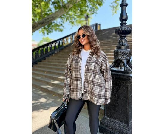 Сорочка жіноча 1134 grey р.42-58 "FEMZONE" недорого оптом від прямого постачальника Сорочка жіноча 1134 grey р.42-58 "FEMZONE" недорого оптом від прямого постачальника