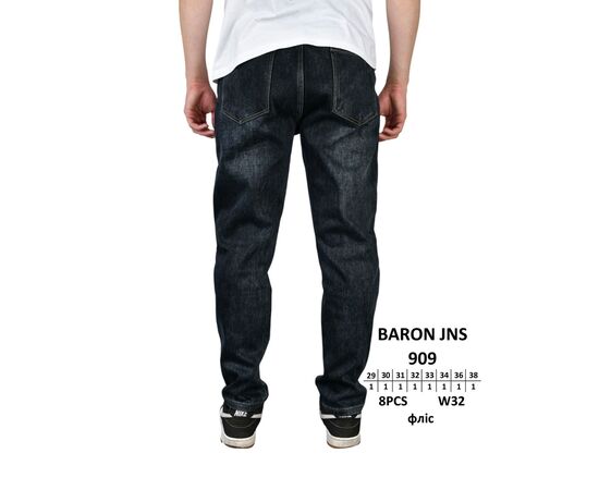 Джинсы мужские 909 black р.29-38 "God Baron" недорого оптом от прямого поставщика Фотография Джинсы мужские 909 black р.29-38 "God Baron" недорого оптом от прямого поставщика