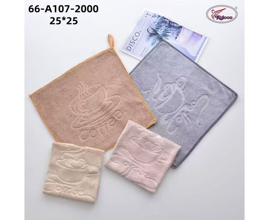 Рушник 66-А107-2000 р.25*25 "Koloco" недорого оптом від прямого постачальника Рушник 66-А107-2000 р.25*25 "Koloco" недорого оптом від прямого постачальника