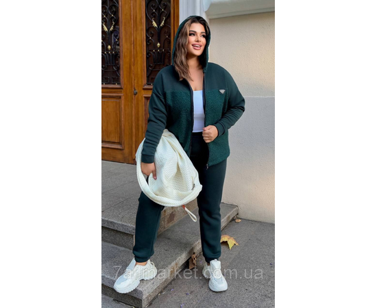 Костюм жіночий прогулянковий на флісі (46-60) "LADA" недорого від прямого постачальника, зображення 3