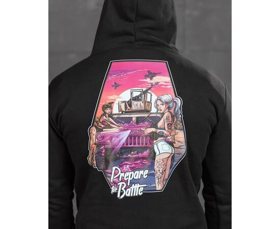 Худи чоловічий 586 black р.48-54 "Madoka" недорого оптом від прямого постачальника, зображення 2 Худи чоловічий 586 black р.48-54 "Madoka" недорого оптом від прямого постачальника, зображення 2