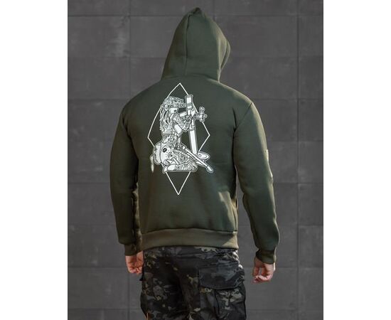 Худи чоловічий 602 khaki р.48-54 "Madoka" недорого оптом від прямого постачальника, зображення 2 Худи чоловічий 602 khaki р.48-54 "Madoka" недорого оптом від прямого постачальника, зображення 2