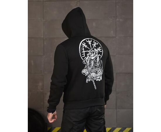 Худи мужской 613 black р.48-54 "Madoka" недорого оптом от прямого поставщика, изображение 2 Фотография Худи мужской 613 black р.48-54 "Madoka" недорого оптом от прямого поставщика, изображение 2