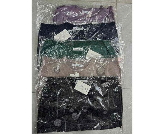 Светр жіночий 805 mix р.one size "P.HEY" недорого оптом від прямого постачальника, зображення 2