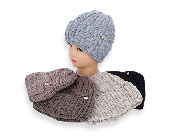 Шапка зимова жіноча TW001-1 на флісі mix р.56-60 "Angelica" недорого оптом від прямого постачальника Шапка зимова жіноча TW001-1 на флісі mix р.56-60 "Angelica" недорого оптом від прямого постачальника