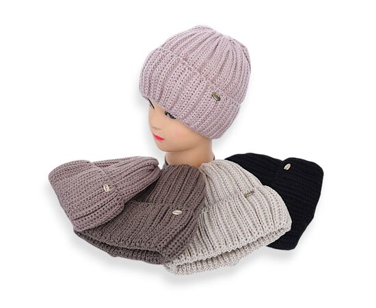 Шапка зимова жіноча TW001-2 на флісі mix р.56-60 "Angelica" недорого оптом від прямого постачальника Шапка зимова жіноча TW001-2 на флісі mix р.56-60 "Angelica" недорого оптом від прямого постачальника