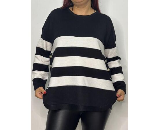 Светр жіночий 2727 black р.48-52 "Kosta" недорого оптом від прямого постачальника Светр жіночий 2727 black р.48-52 "Kosta" недорого оптом від прямого постачальника