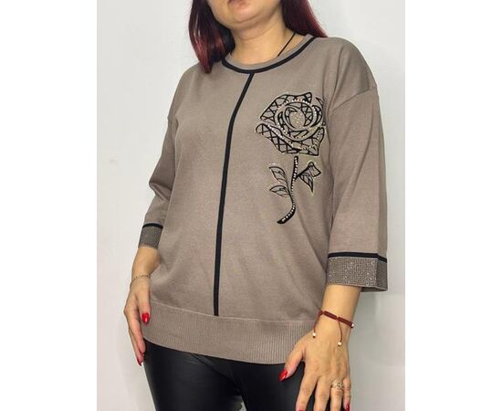 Свитер женский 815 beige р.48-52 "Kosta" недорого оптом от прямого поставщика Фотография Свитер женский 815 beige р.48-52 "Kosta" недорого оптом от прямого поставщика