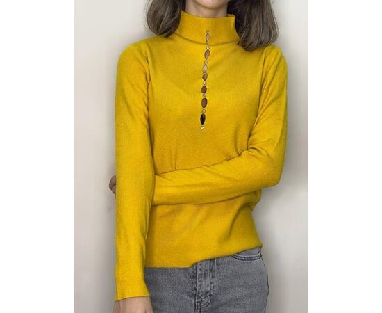 Гольф жіночий 9029 yellow р.42-46 "Kosta" недорого оптом від прямого постачальника Гольф жіночий 9029 yellow р.42-46 "Kosta" недорого оптом від прямого постачальника