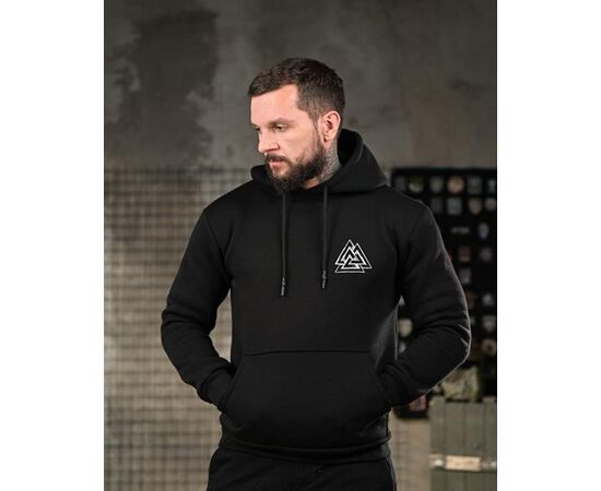 Худи мужской 1225 black р.M-3XL "Madoka" недорого оптом от прямого поставщика Фотография Худи мужской 1225 black р.M-3XL "Madoka" недорого оптом от прямого поставщика