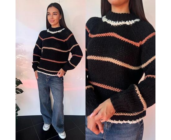 Свитер женский TB100 black р.one size "i8denim Women" недорого оптом от прямого поставщика Фотография Свитер женский TB100 black р.one size "i8denim Women" недорого оптом от прямого поставщика