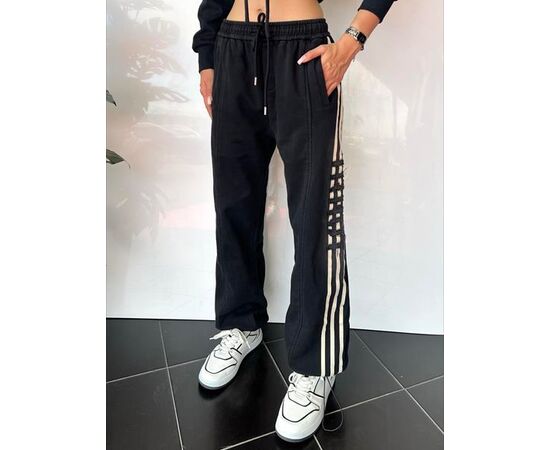 Штани спортивні жіночі TB19 black р.S-L "i8denim Women" недорого оптом від прямого постачальника Штани спортивні жіночі TB19 black р.S-L "i8denim Women" недорого оптом від прямого постачальника