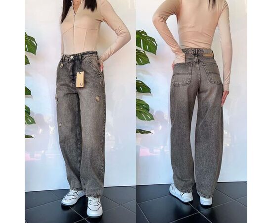 Джинсы женские TB44 grey р.25-30 "i8denim Women" недорого оптом от прямого поставщика Фотография Джинсы женские TB44 grey р.25-30 "i8denim Women" недорого оптом от прямого поставщика