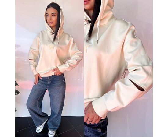 Худи женское TB82 l.beige р.S-L "i8denim Women" недорого оптом от прямого поставщика Фотография Худи женское TB82 l.beige р.S-L "i8denim Women" недорого оптом от прямого поставщика