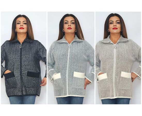 Кофта женская тёплая 2208 mix р.50-54 "ITALIA" недорого оптом от прямого поставщика Фотография Кофта женская тёплая 2208 mix р.50-54 "ITALIA" недорого оптом от прямого поставщика