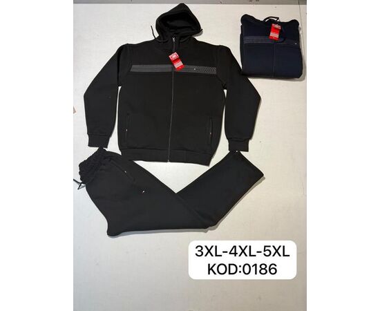 Костюм спортивный мужской 0186 navy р.3XL-5XL "Cramp" недорого оптом от прямого поставщика Фотография Костюм спортивный мужской 0186 navy р.3XL-5XL "Cramp" недорого оптом от прямого поставщика