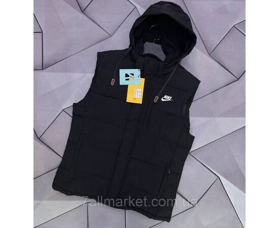 Фотография Жилетка мужская плащёвка, р-ры 5XL-9XL (4цв) "MACCALI" недорого от прямого поставщика, изображение 4