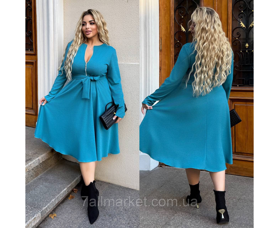 Фотография Платье женское трикотаж креп р-ры 46-60 "LADA" купить недорого от прямого поставщика, изображение 2