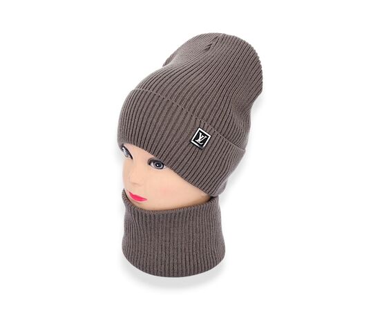 Комплект жіночий KFFW003-4 на флісі brown р.56-60 "Angelica" недорого оптом від прямого постачальника Комплект жіночий KFFW003-4 на флісі brown р.56-60 "Angelica" недорого оптом від прямого постачальника