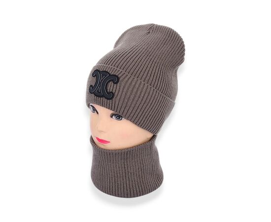 Комплект жіночий KFFW003-9 на флісі brown р.56-60 "Angelica" недорого оптом від прямого постачальника Комплект жіночий KFFW003-9 на флісі brown р.56-60 "Angelica" недорого оптом від прямого постачальника