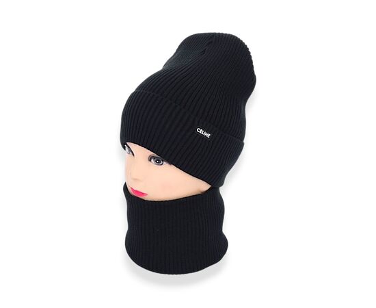 Комплект жіночий KFFW003-31 на флісі black р.56-60 "Angelica" недорого оптом від прямого постачальника Комплект жіночий KFFW003-31 на флісі black р.56-60 "Angelica" недорого оптом від прямого постачальника