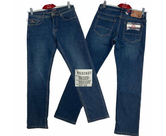 Джинсы мужские RS326DT blue р.30-38 "God Baron" недорого оптом от прямого поставщика Фотография Джинсы мужские RS326DT blue р.30-38 "God Baron" недорого оптом от прямого поставщика