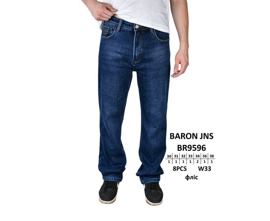 Джинси чоловічі BR9596 blue р.30-38 "God Baron" недорого оптом від прямого постачальника Джинси чоловічі BR9596 blue р.30-38 "God Baron" недорого оптом від прямого постачальника