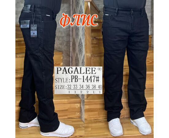 Джинсы мужские PB-1447 black р.32-40 "God Baron" недорого оптом от прямого поставщика Фотография Джинсы мужские PB-1447 black р.32-40 "God Baron" недорого оптом от прямого поставщика