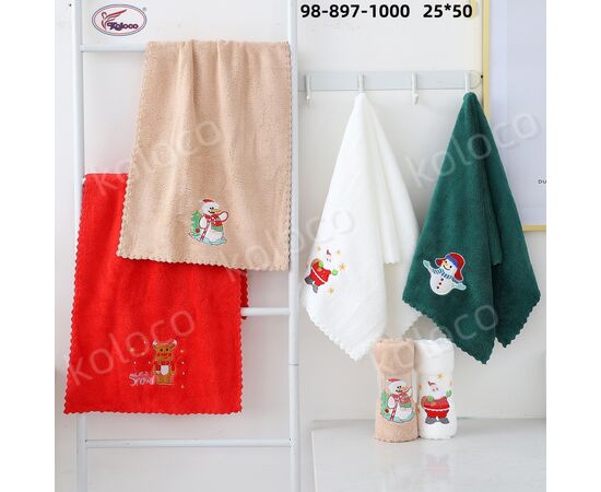 Полотенце 98-897-1000 р.25*50 "Koloco" недорого оптом от прямого поставщика Фотография Полотенце 98-897-1000 р.25*50 "Koloco" недорого оптом от прямого поставщика
