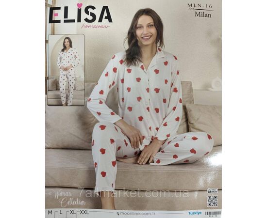 Піжама жіноча котонова із Сердечками розміри M-2XL "MODY" купити недорого від прямого постачальника Піжама жіноча котонова із Сердечками розміри M-2XL "MODY" купити недорого від прямого постачальника