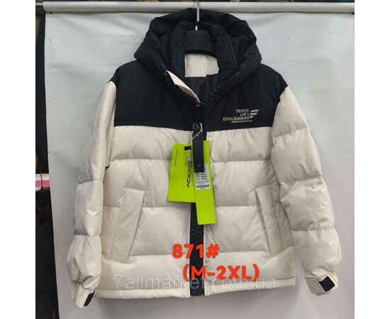 Куртка чоловіча зимова, молодіжна розміри M-2XL (3кв) "FUDIAO" купити недорого від прямого постачальника, зображення 3