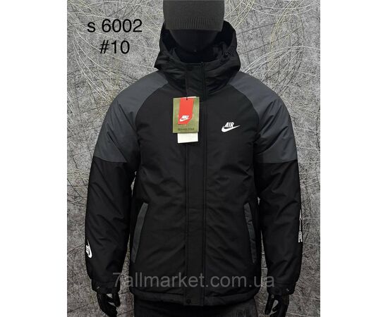 Куртка чоловіча зимова розміри L-4XL (4 кв) "PROSTOMEN" купити недорого від прямого постачальника, зображення 3