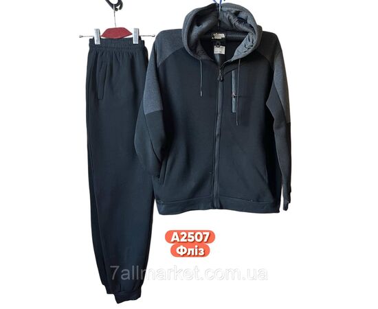 Фотография Спортивный костюм мужской, на флисе размеры M-3XL(2цв) "STELLA" недорого от прямого поставщика, изображение 2