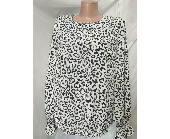 Блузка жіноча 585-2 white р.50-56 "Galina" недорого оптом від прямого постачальника Блузка жіноча 585-2 white р.50-56 "Galina" недорого оптом від прямого постачальника