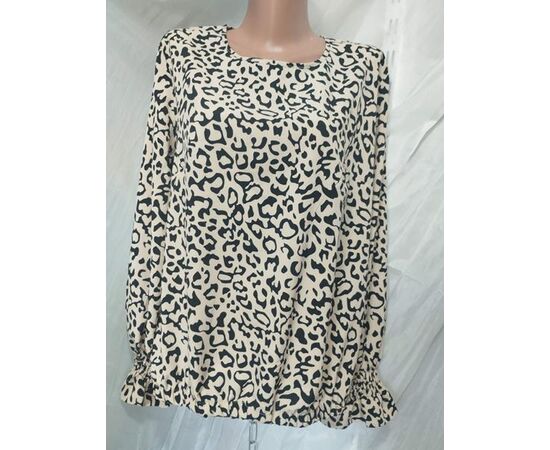 Блузка жіноча 585 beige р.50-56 "Galina" недорого оптом від прямого постачальника Блузка жіноча 585 beige р.50-56 "Galina" недорого оптом від прямого постачальника