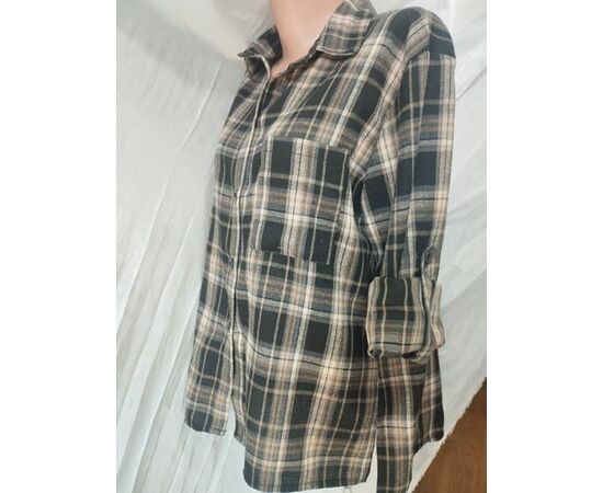 Рубашка женская 584 black р.XL-3XL "Galina" недорого оптом от прямого поставщика Фотография Рубашка женская 584 black р.XL-3XL "Galina" недорого оптом от прямого поставщика