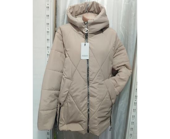 Куртка жіноча демісезонна 169 l.beige р.54-60 "Galina" недорого оптом від прямого постачальника Куртка жіноча демісезонна 169 l.beige р.54-60 "Galina" недорого оптом від прямого постачальника