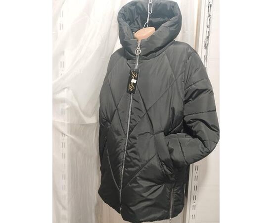 Куртка жіноча демісезонна 169 black р.54-60 "Galina" недорого оптом від прямого постачальника Куртка жіноча демісезонна 169 black р.54-60 "Galina" недорого оптом від прямого постачальника