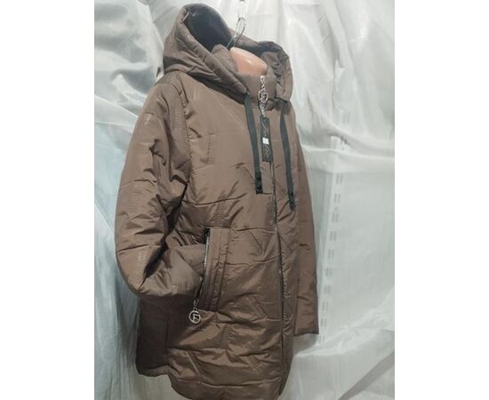 Куртка жіноча демісезонна 164 brown р.52-58 "Galina" недорого оптом від прямого постачальника Куртка жіноча демісезонна 164 brown р.52-58 "Galina" недорого оптом від прямого постачальника