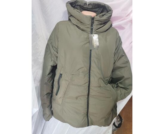 Куртка жіноча демісезонна 159 khaki р.50-56 "Galina" недорого оптом від прямого постачальника Куртка жіноча демісезонна 159 khaki р.50-56 "Galina" недорого оптом від прямого постачальника