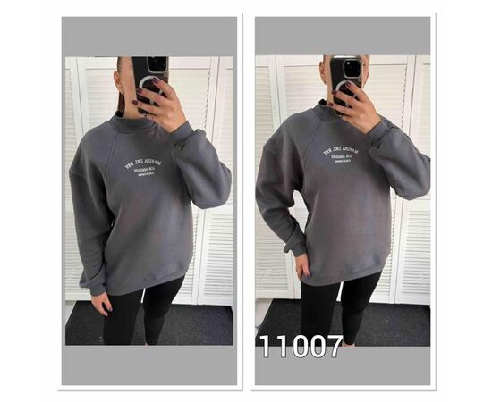 Светр жіночий 11007 grey р.one size "LOOK" недорого оптом від прямого постачальника Светр жіночий 11007 grey р.one size "LOOK" недорого оптом від прямого постачальника