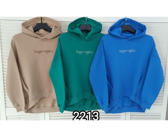 Худи женское 2213 blue р.48-54 "LOOK" недорого оптом от прямого поставщика Фотография Худи женское 2213 blue р.48-54 "LOOK" недорого оптом от прямого поставщика